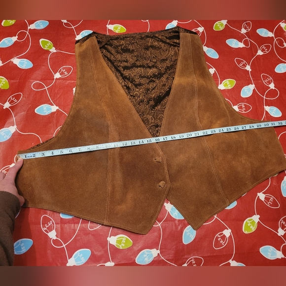 Vintage Leather Westernwear Vest - Picture 5 of 8